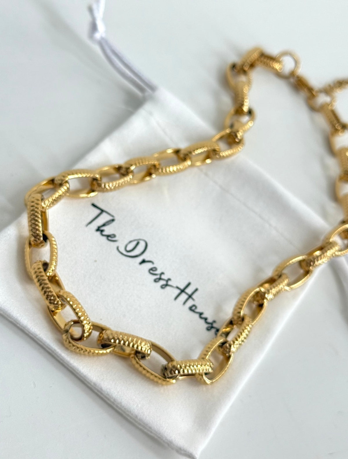 Isla - Gold Chunky Necklace