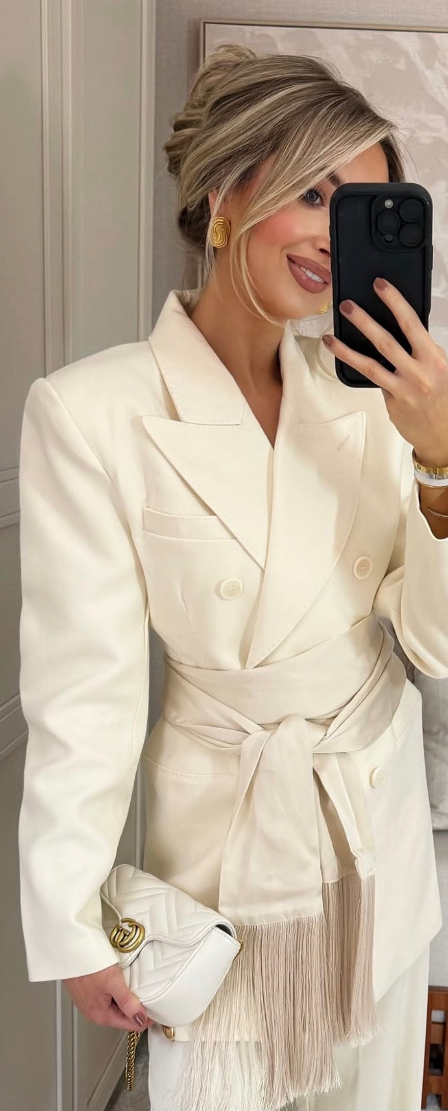 Didi - Gold Statement Earring