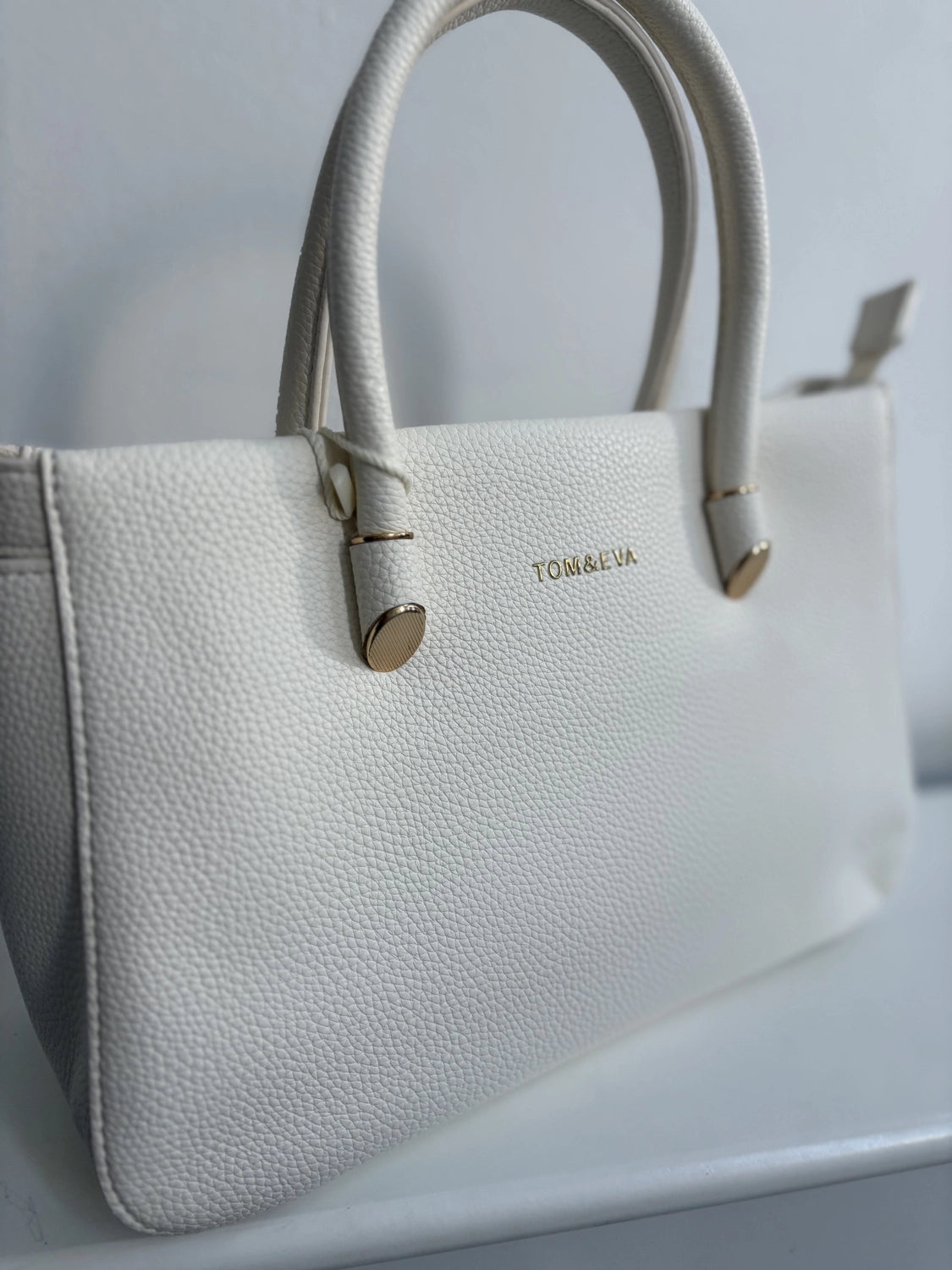 Tom & Eva Connie Ivory Handbag