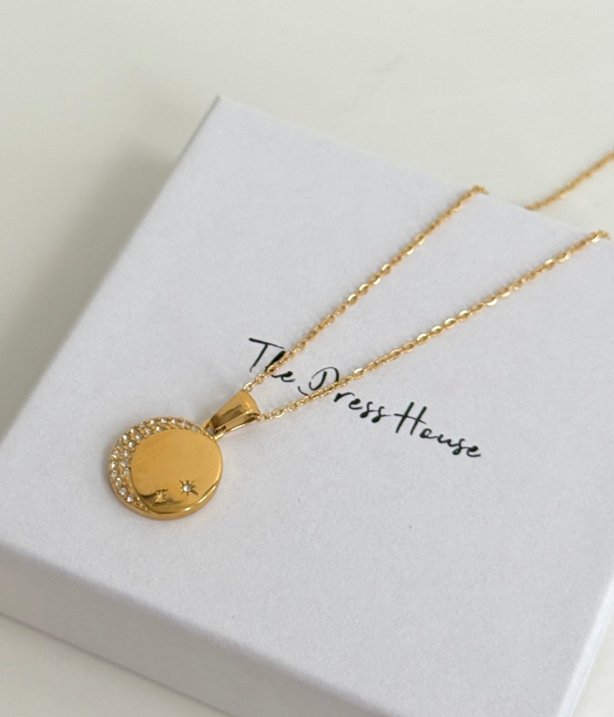 Allie - Gold Star Necklace