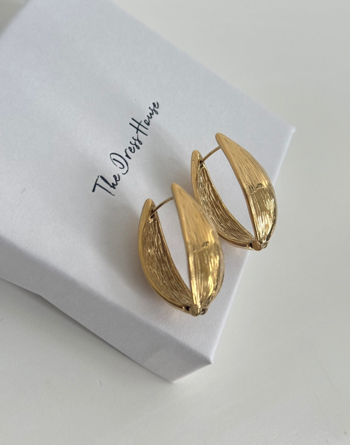 Emma - Gold Hoop Earring