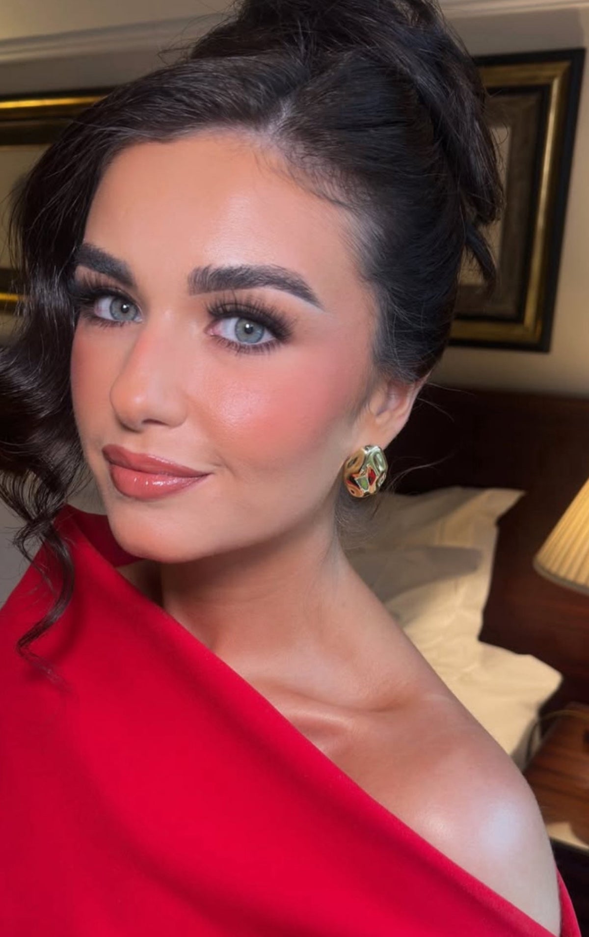Anabella - Gold Stud Earring