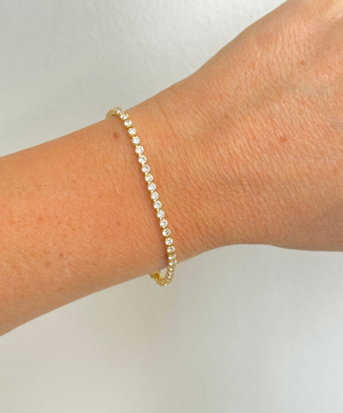 Millie - Gold Tennis Bracelet