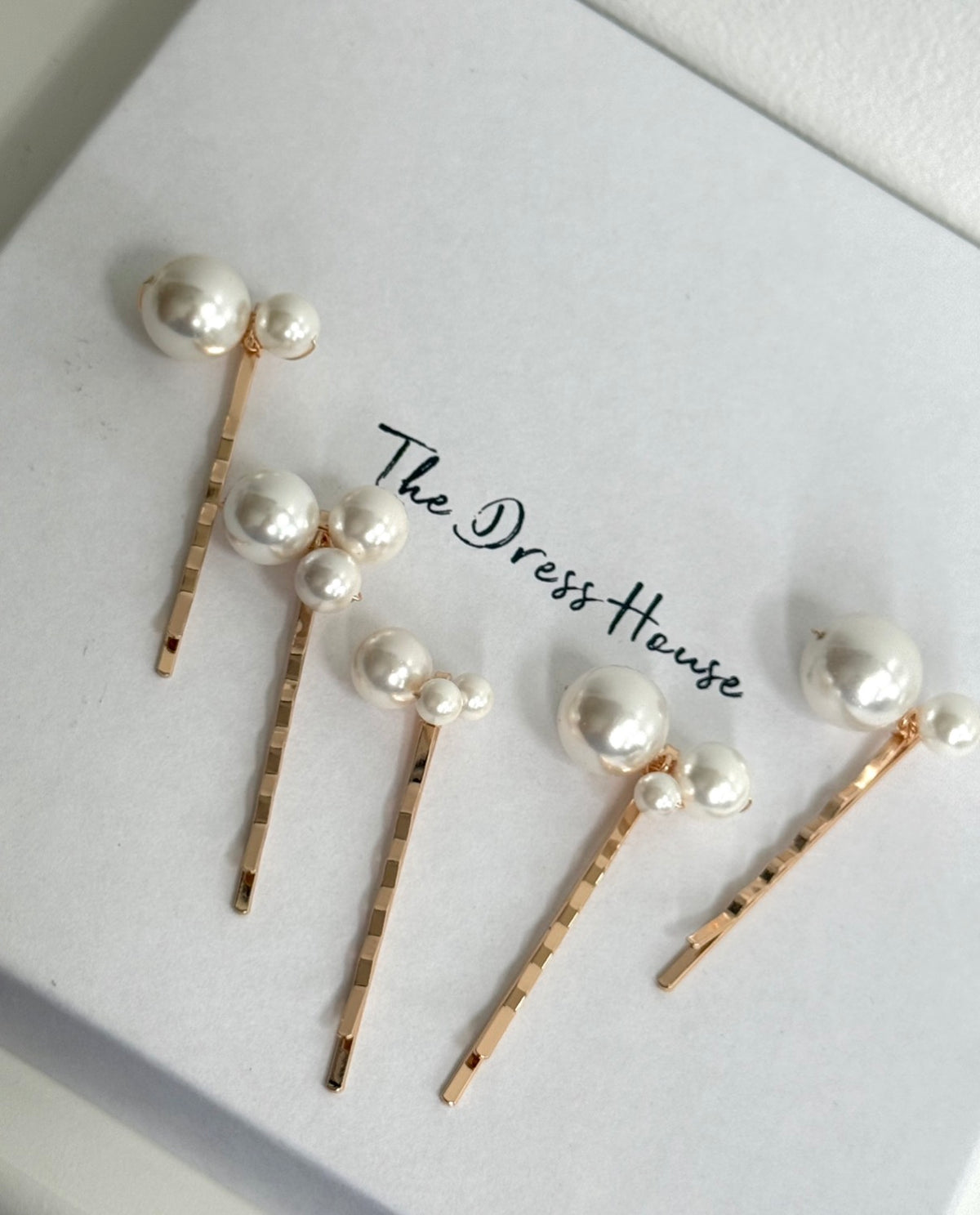 Ellie - Pearl Bobby Hair Pins Bridal