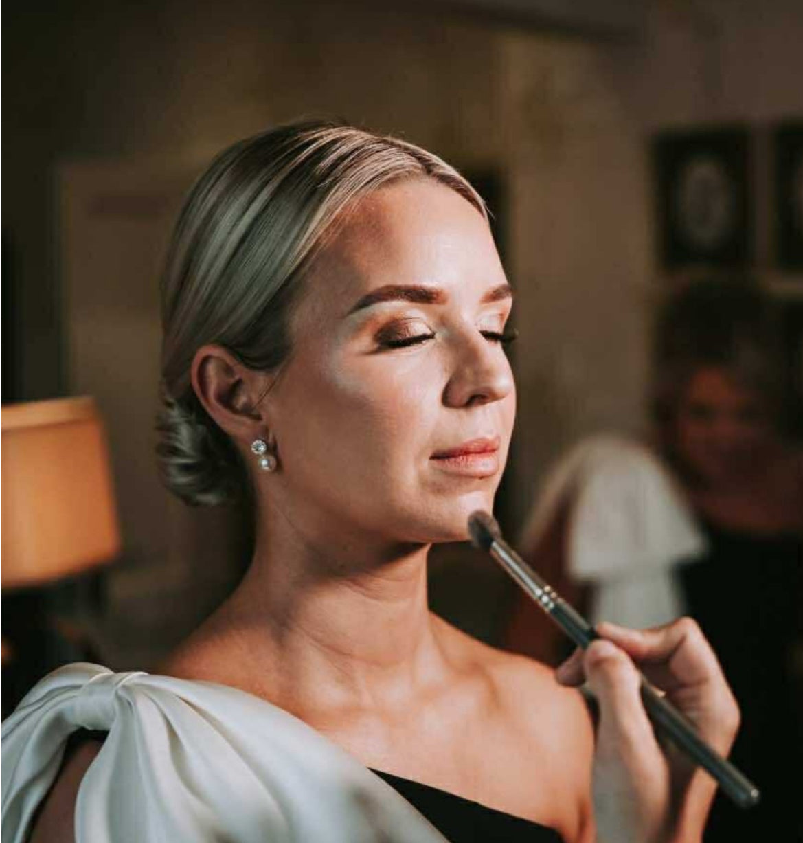 Melissa - Silver Pearl Earring