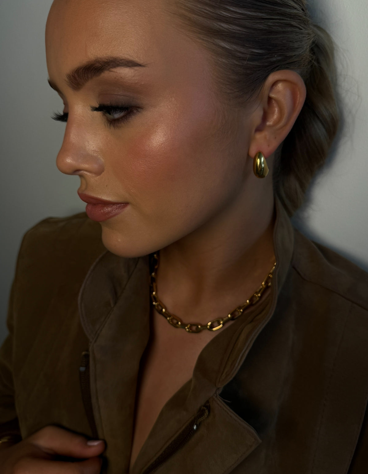 Simone - Gold Earring