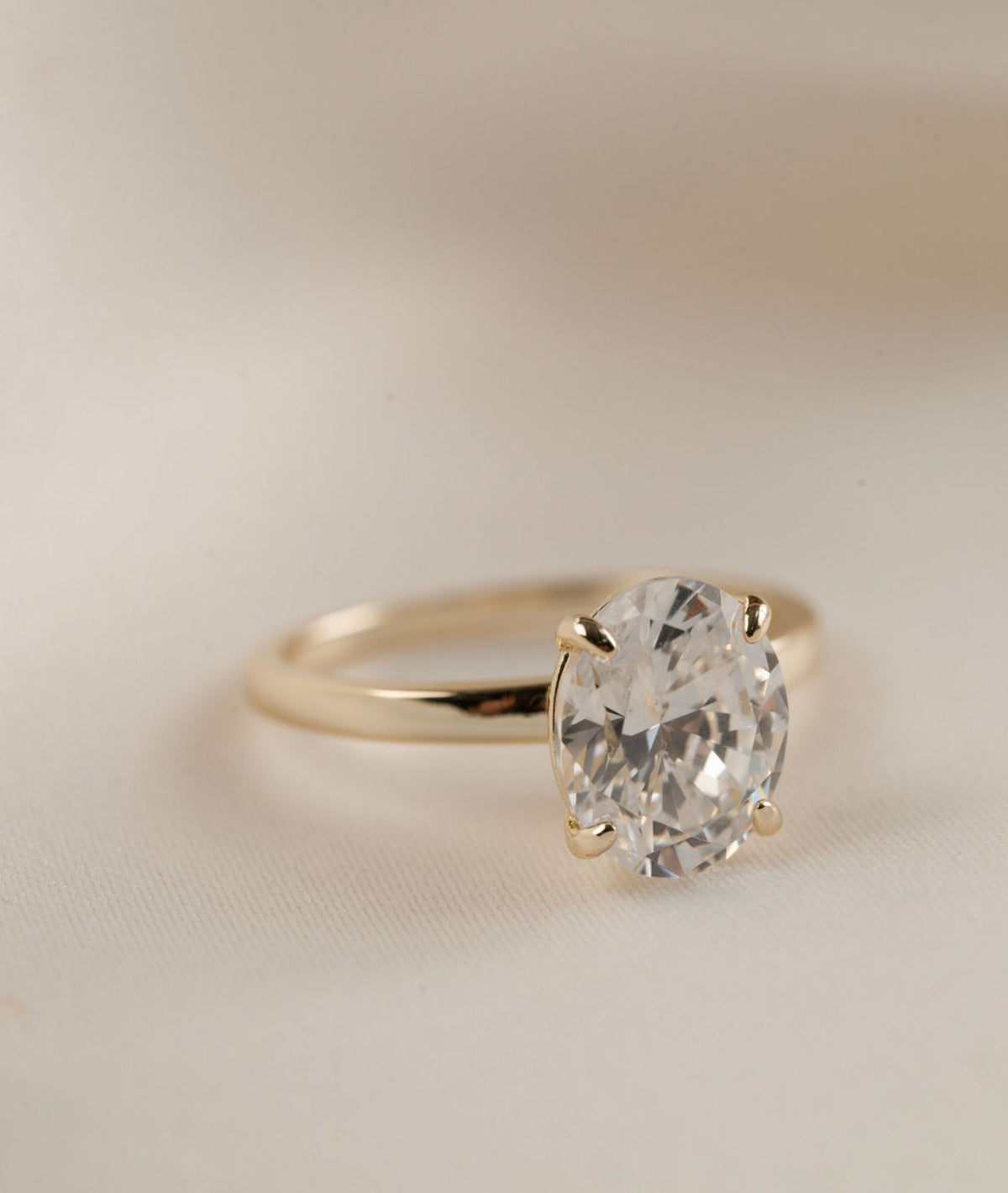 Rosie - Gold Diamanté Ring