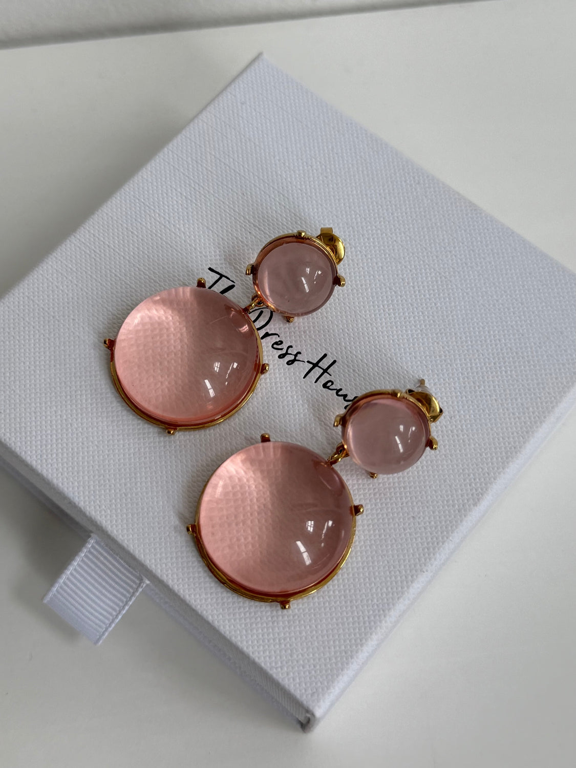 Ellie - Pink Gold Earring