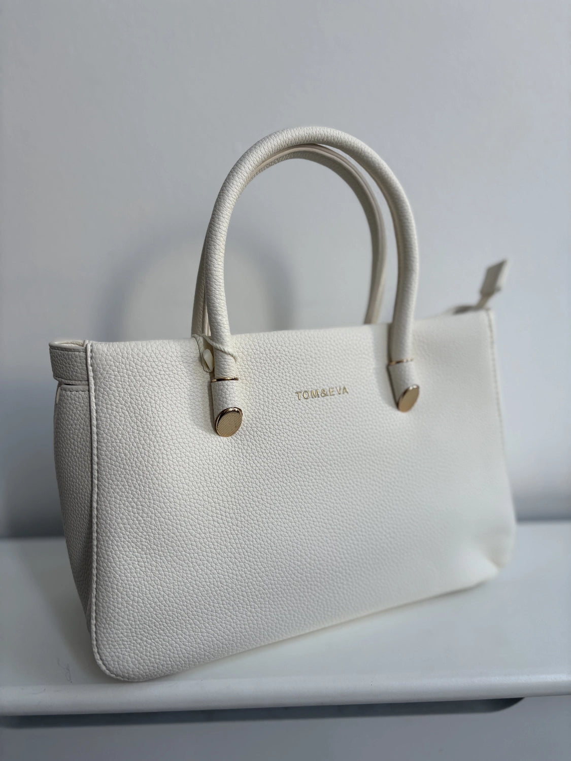 Tom & Eva Connie Ivory Handbag