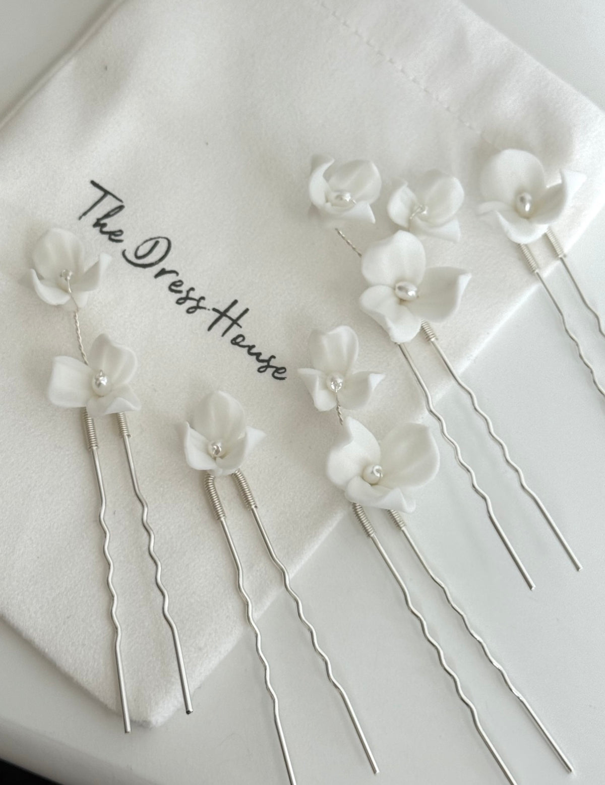 Nikki - Silver Hair Pins