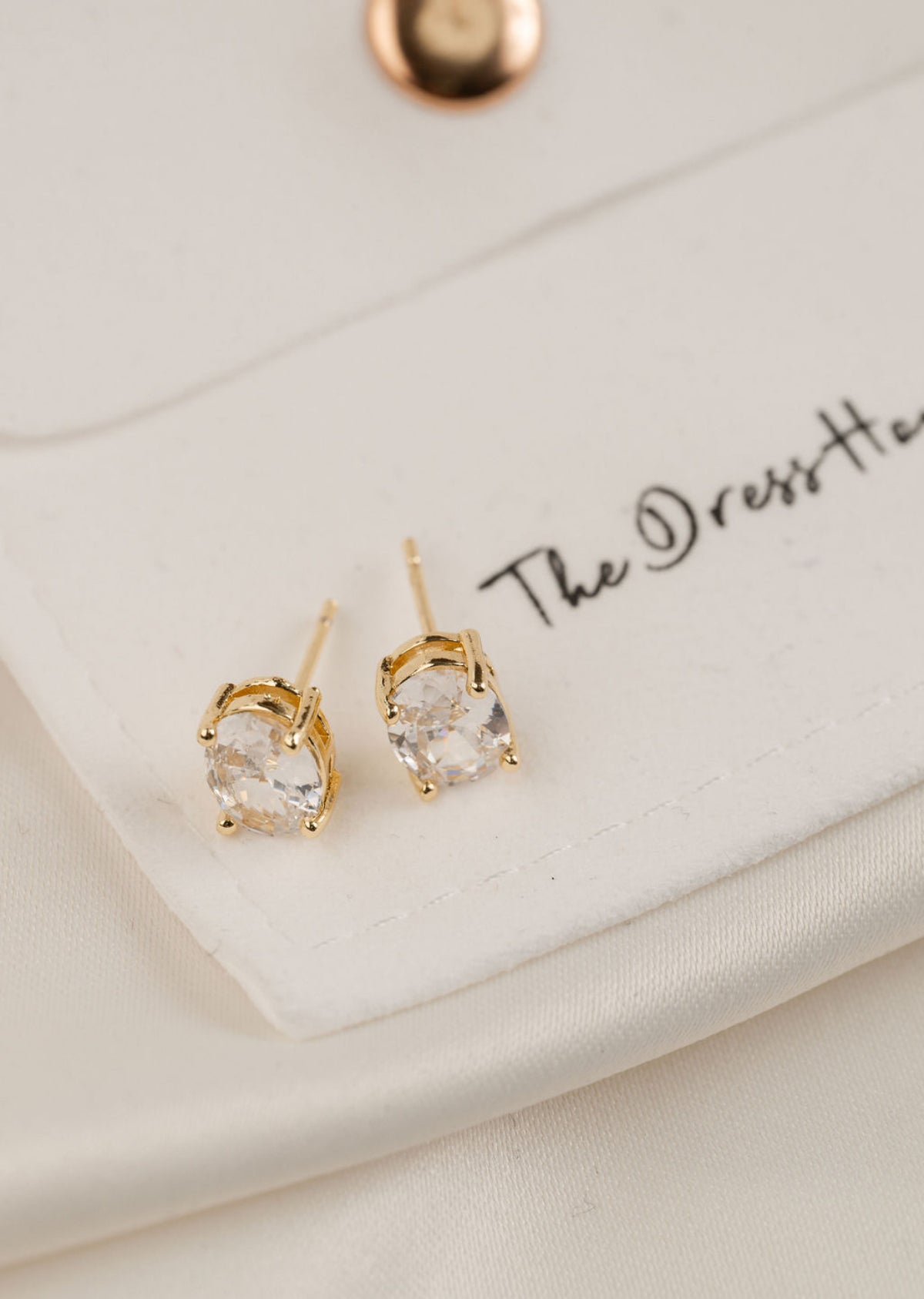 Rachey - Gold Stud Earring