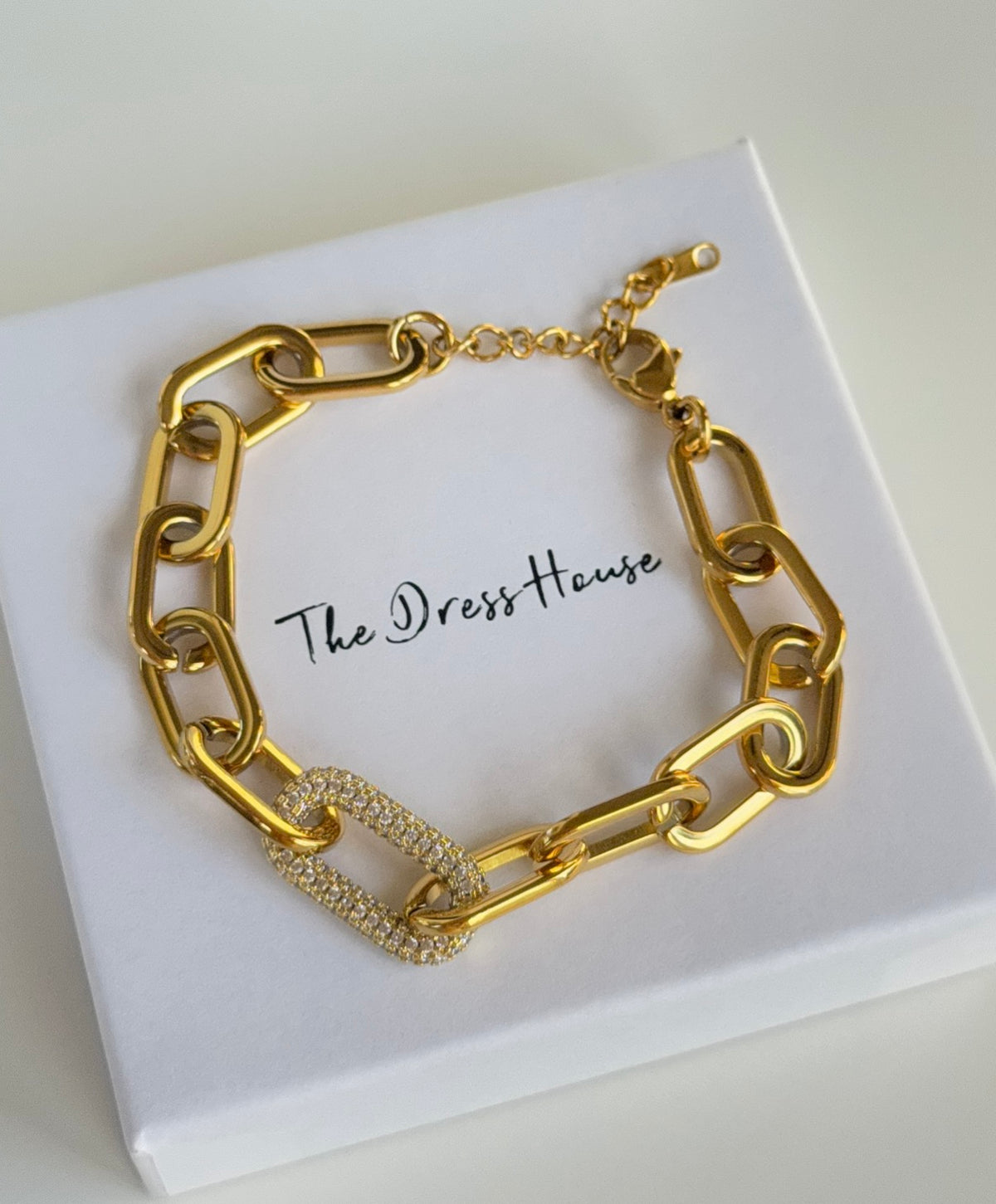 Aria - Gold Link Bracelet