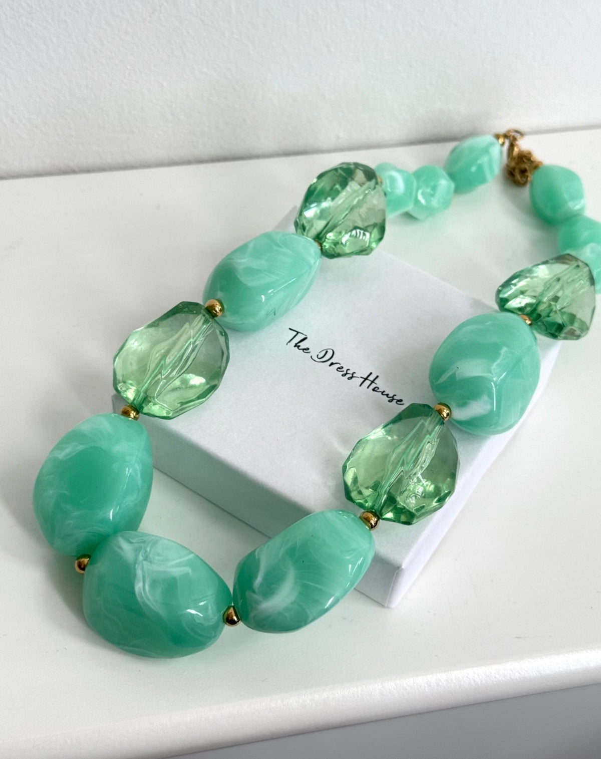 Arianna - Turquoise Bead Necklace