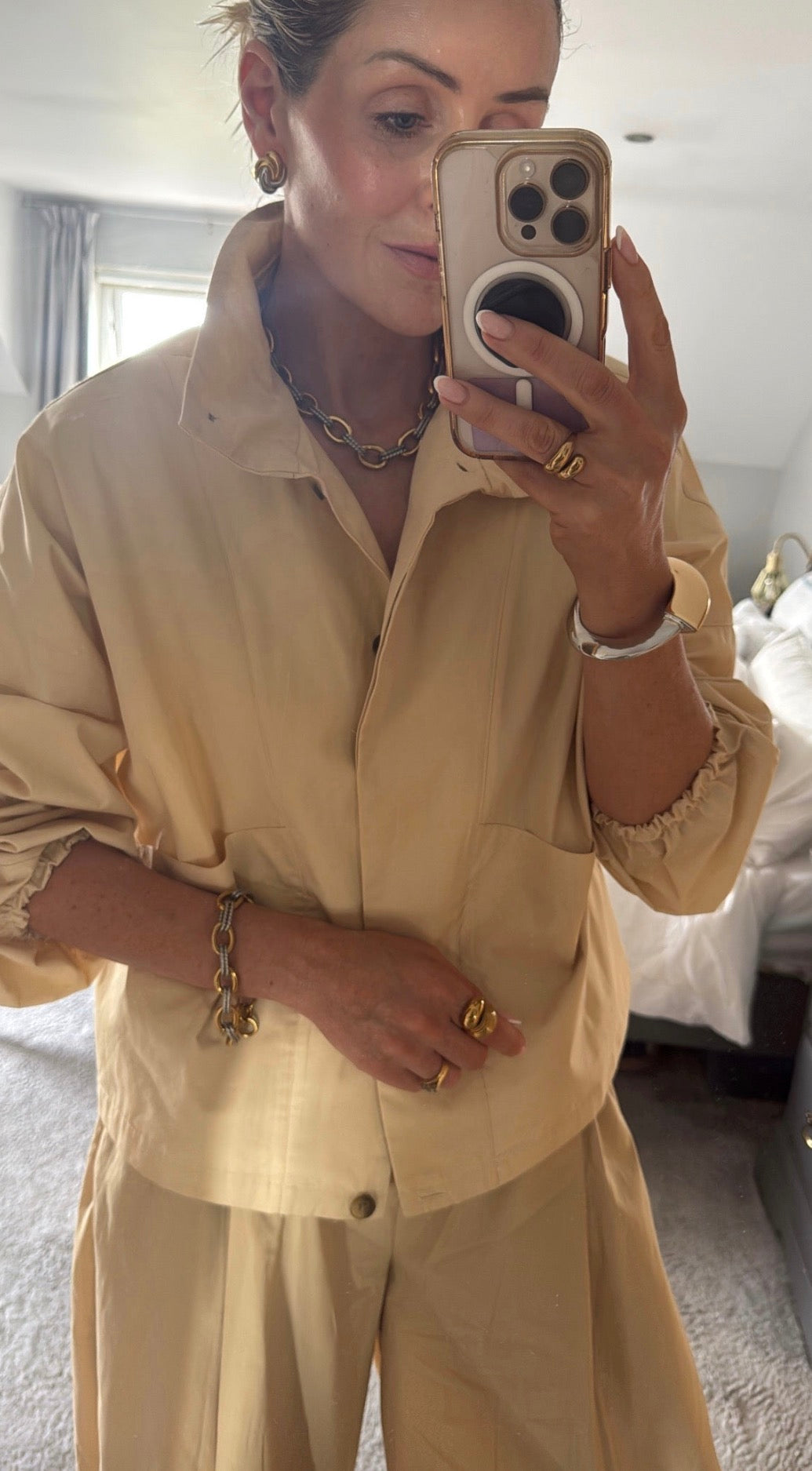 Izzy - Gold Silver Chunky Necklace