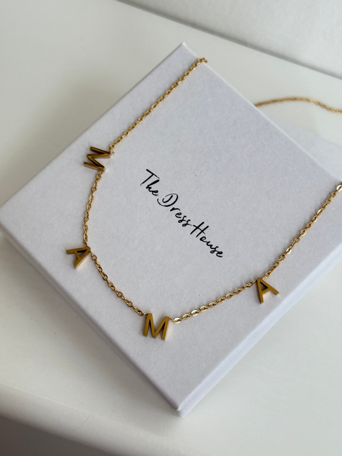Mama -Gold Necklace