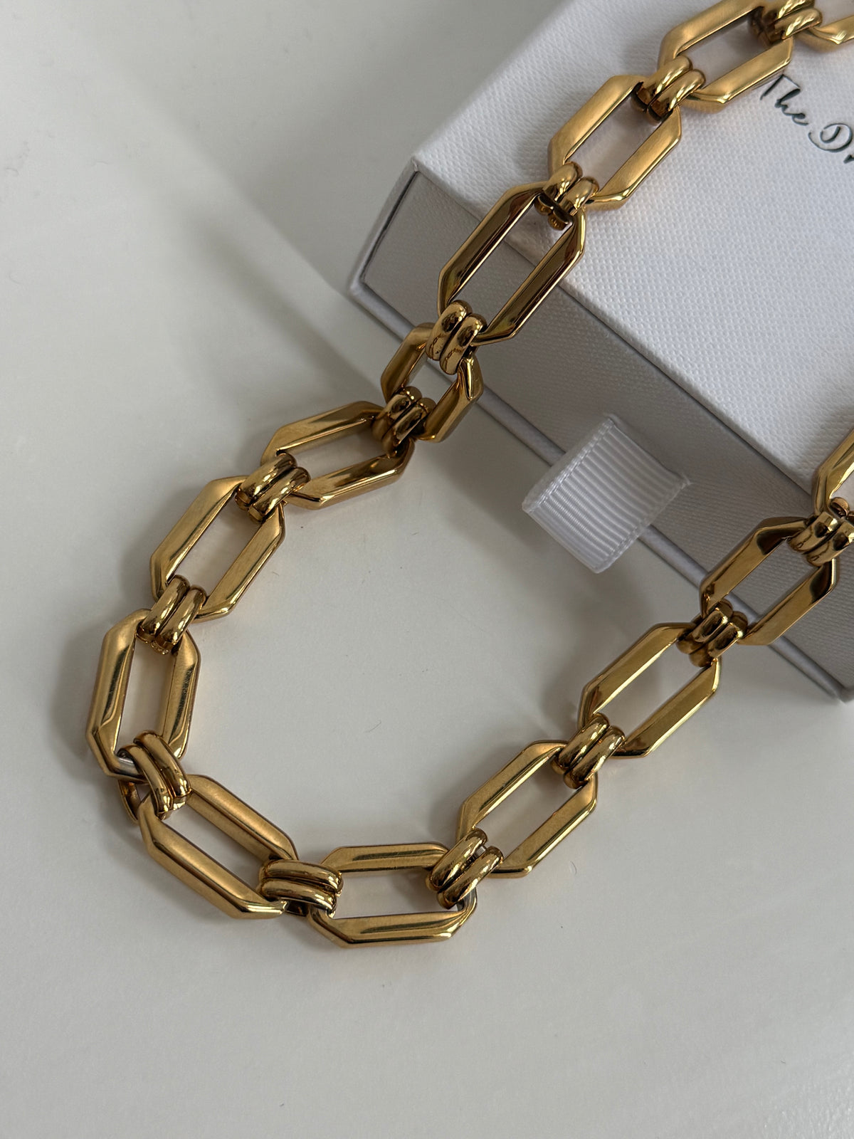 Kacie - Gold Link Necklace PRE ORDER DISPTACH 26|08