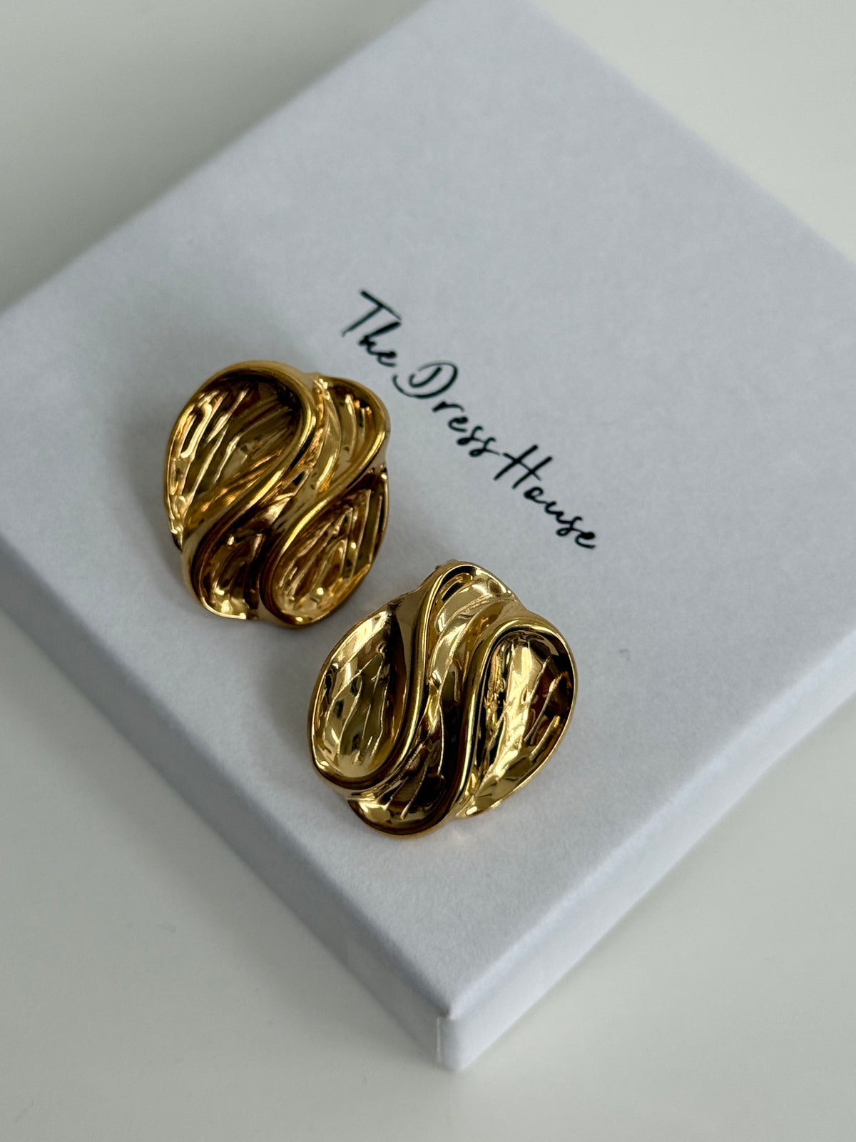 Milina  - Gold Earring