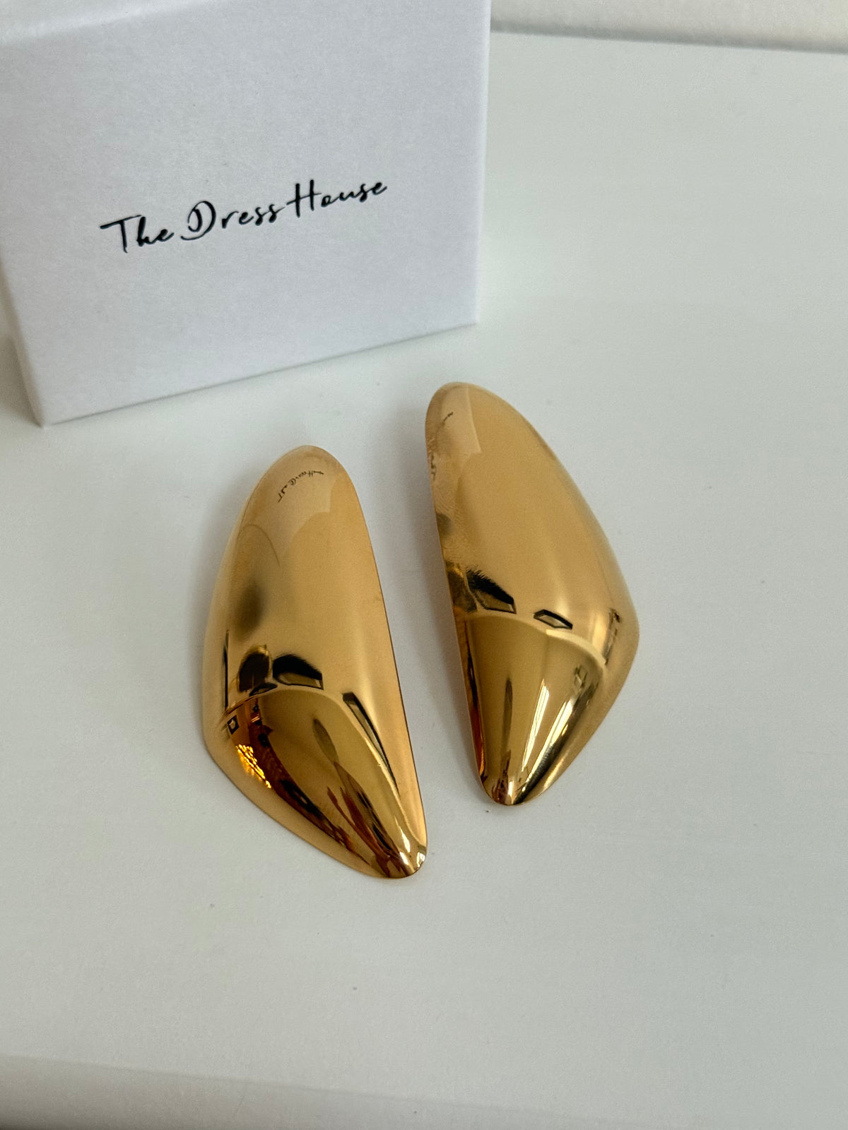 Eila- Gold Statement Earring
