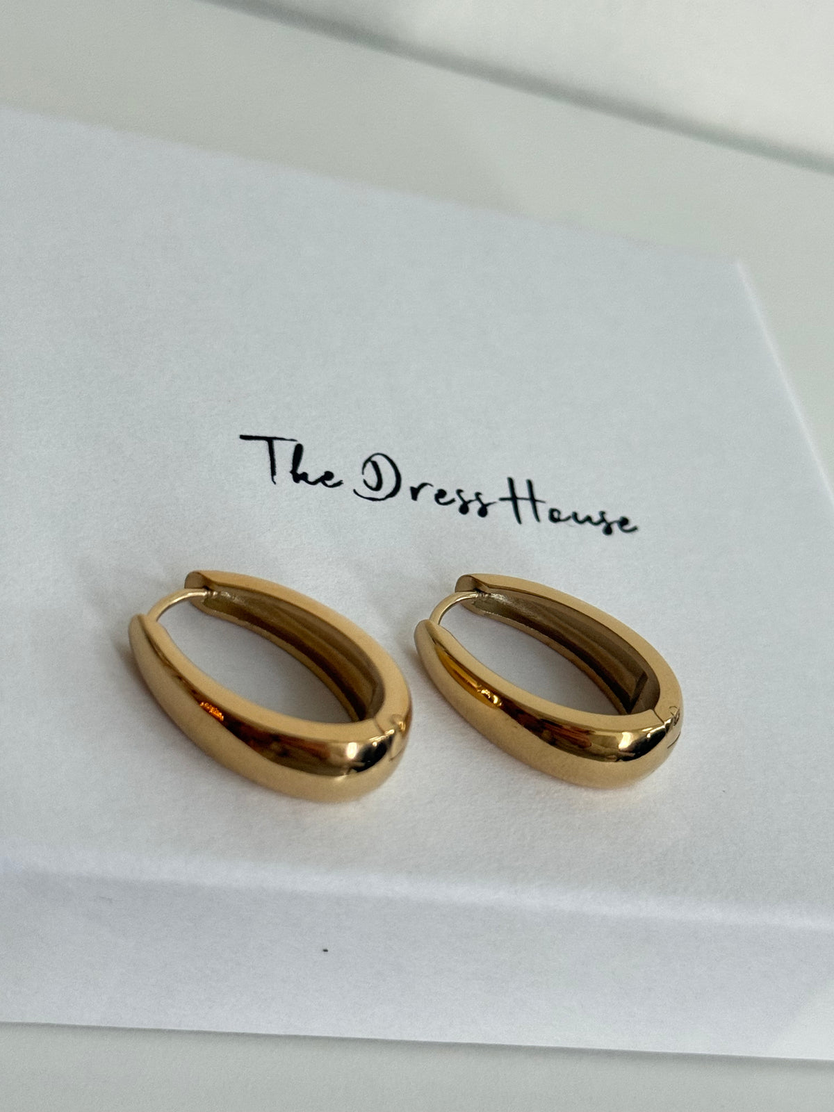 Katie - Gold Hoop Earring