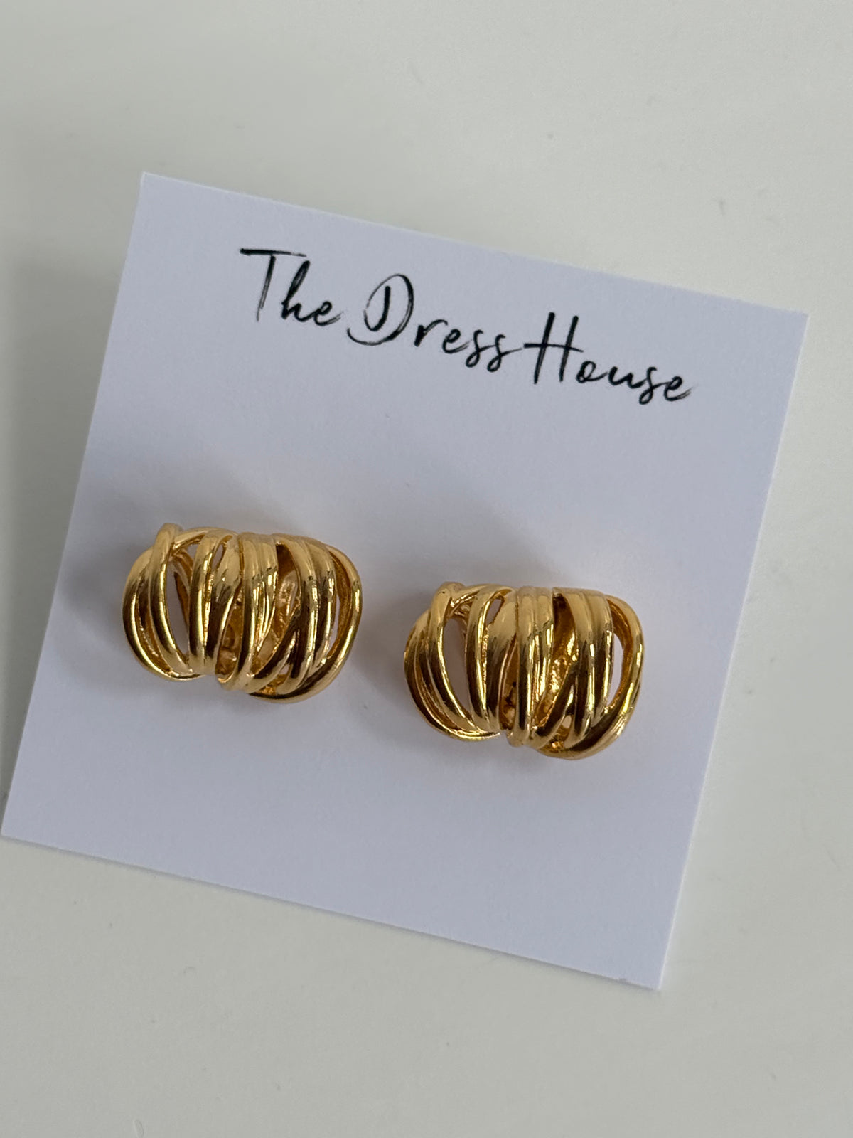 Cici - Gold Hoop Earring