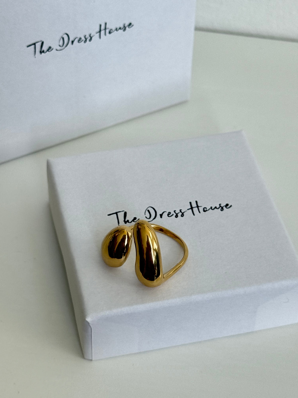 Maisy - Gold Adjustable Ring