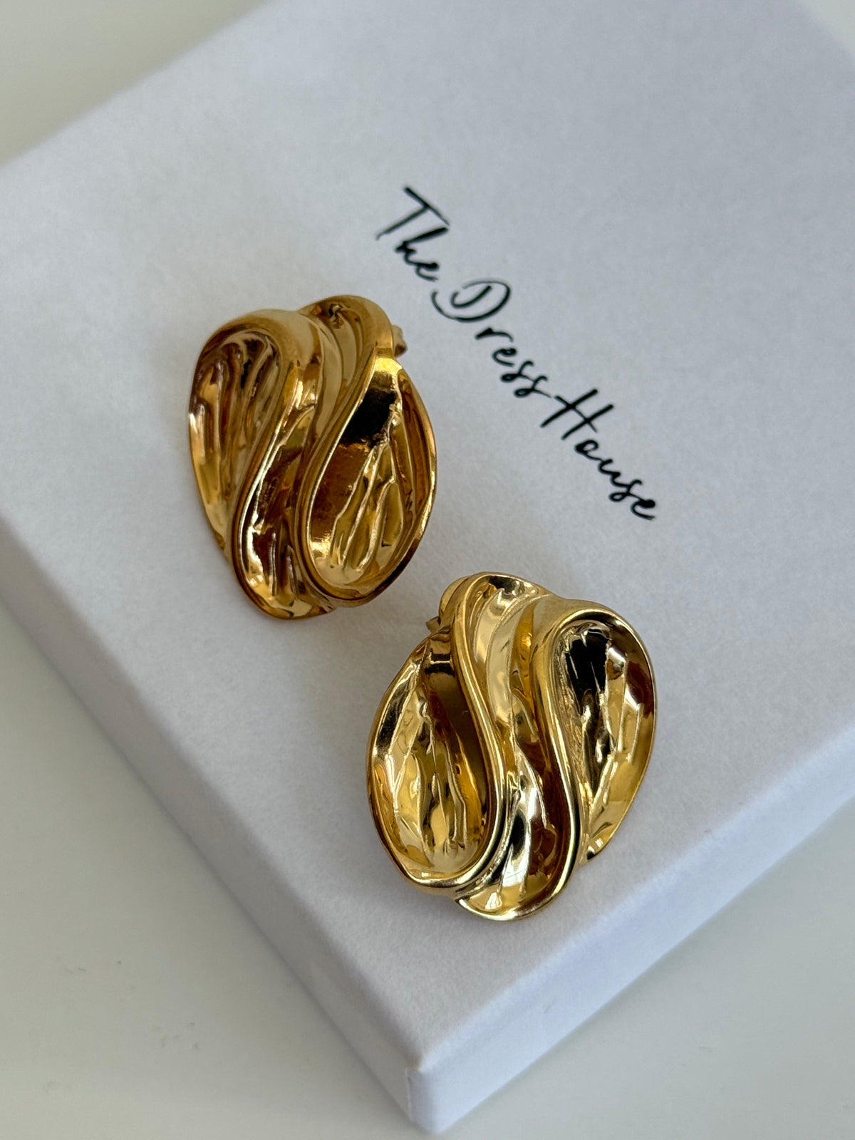 Milina  - Gold Earring