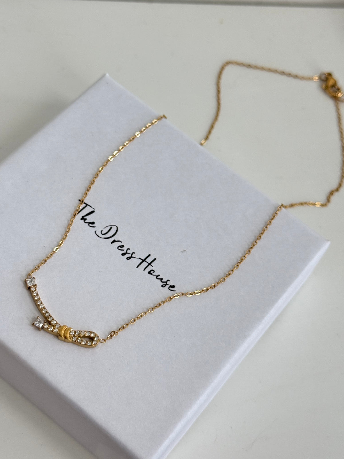 Olive - Gold Necklace