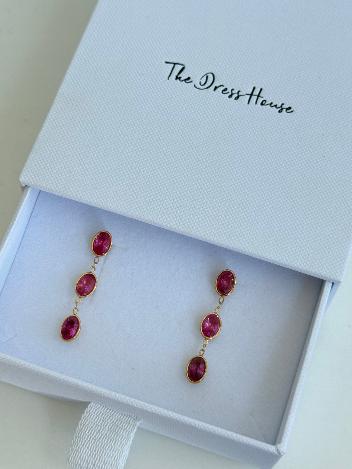 Suki - Gold Pink Earring
