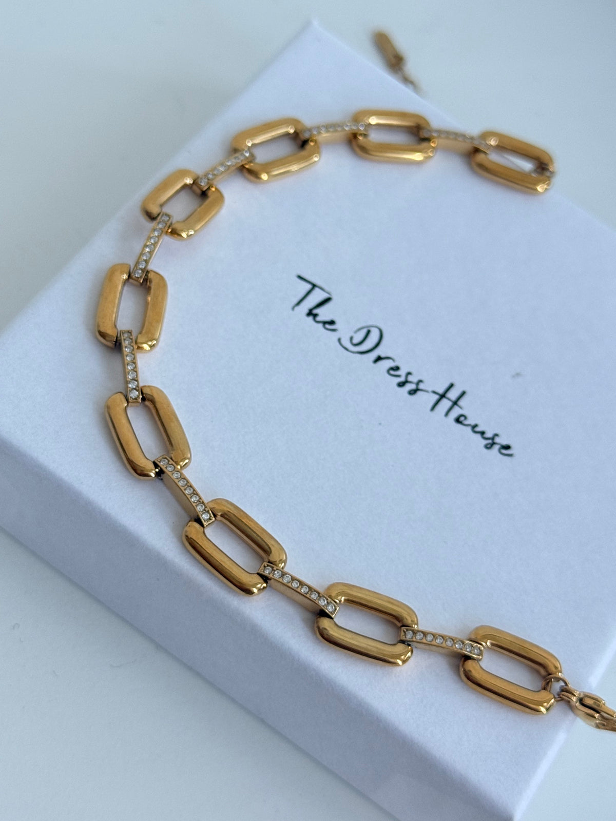 Nola - Gold Link Bracelet