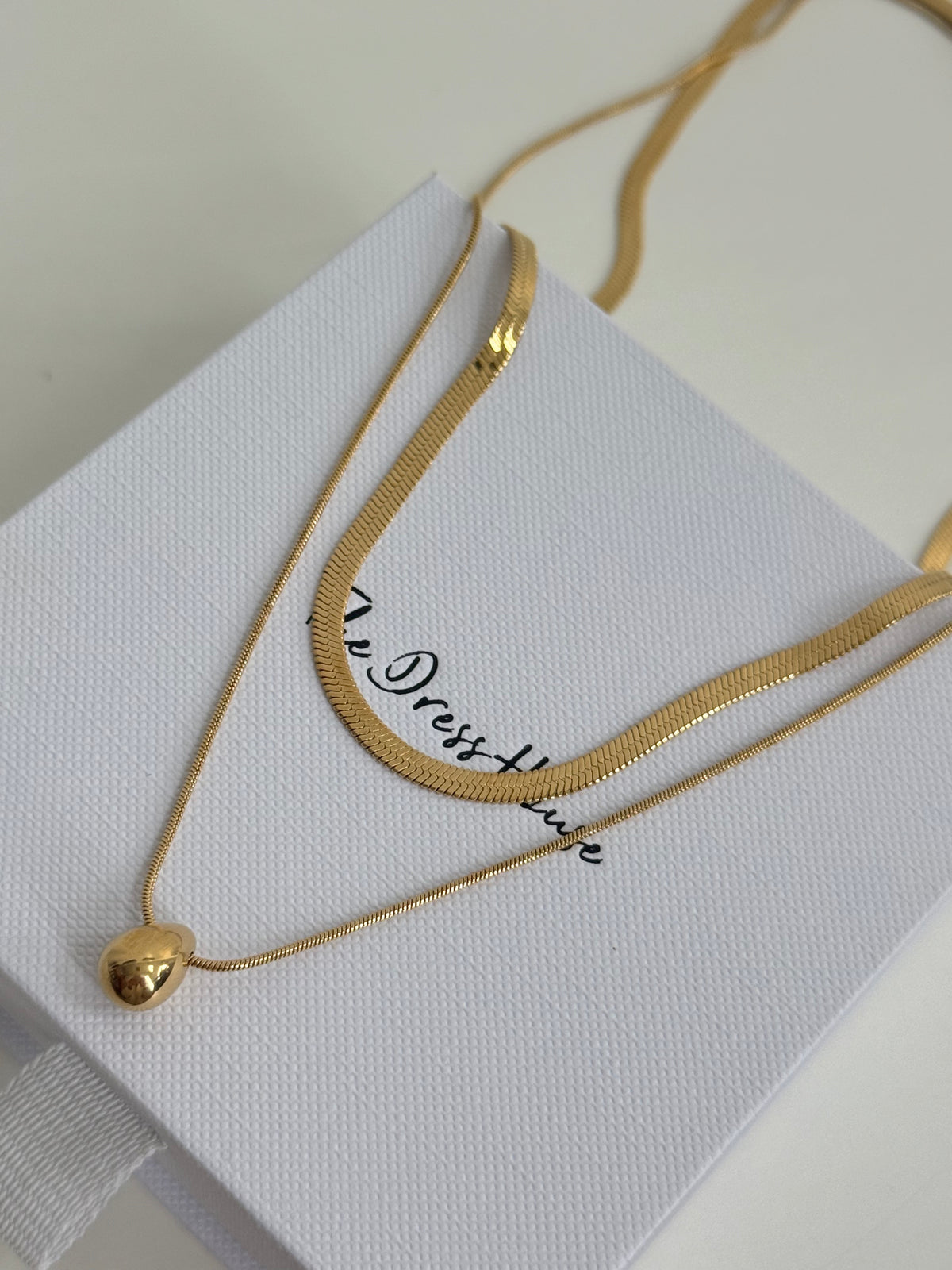 Annie - Gold Layer Necklace
