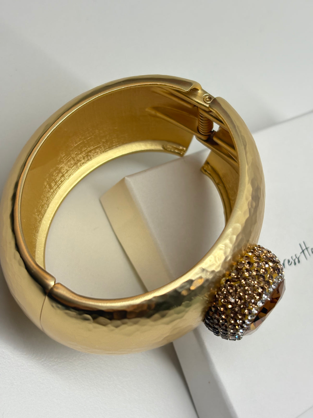 Connie - Gold Bronze Cuff Bangle