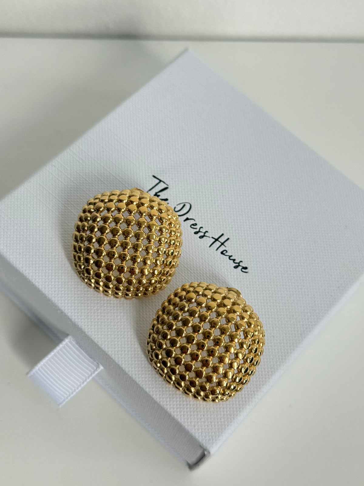 Kit - Gold Statement Earring