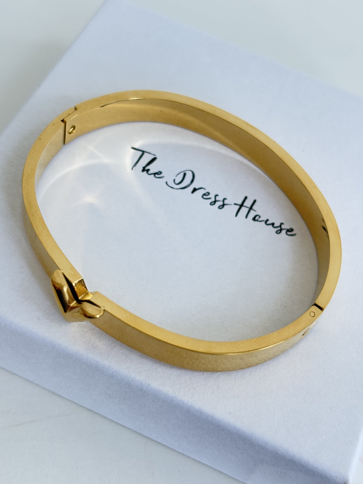 Victoria - Gold Bangle Bracelet