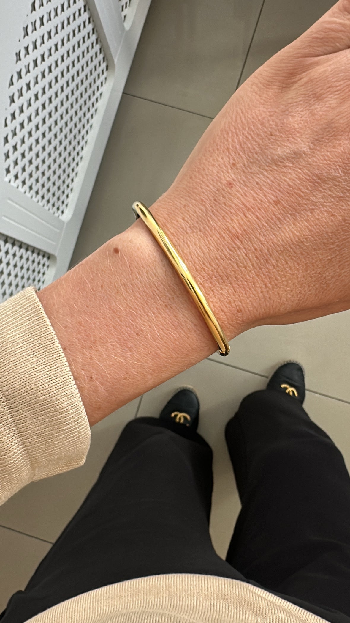 Matilda May - Gold Bangle Bracelet