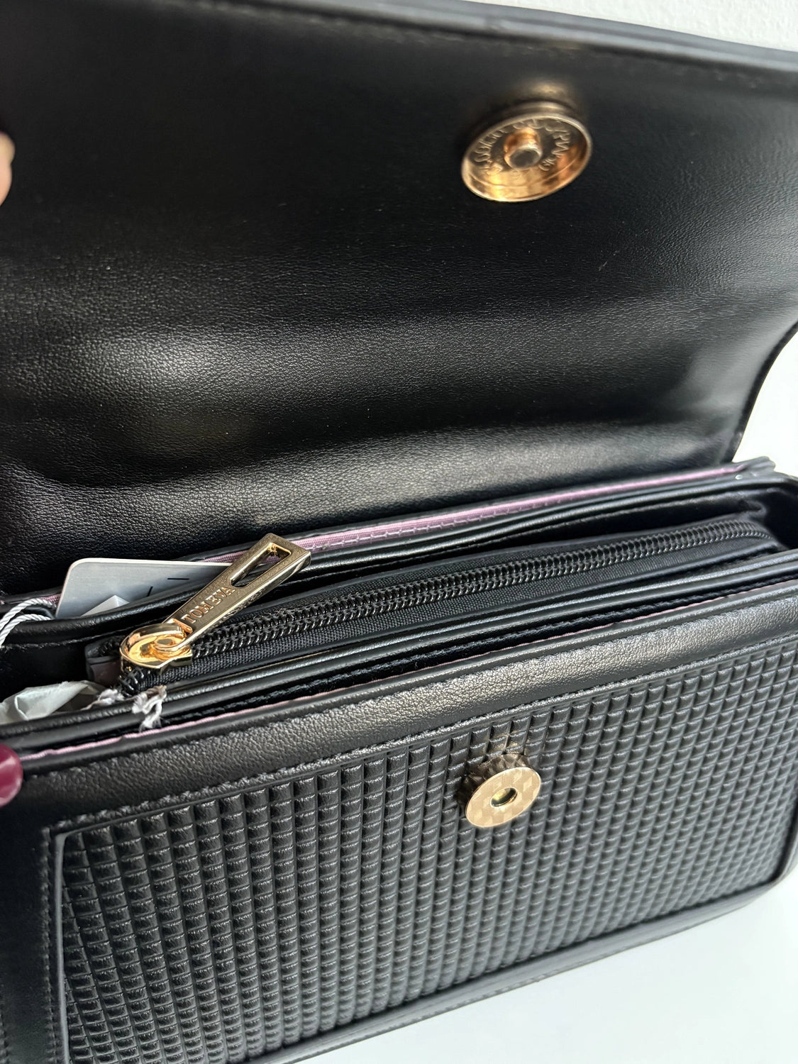 Tom & Eva Cora Black Handbag
