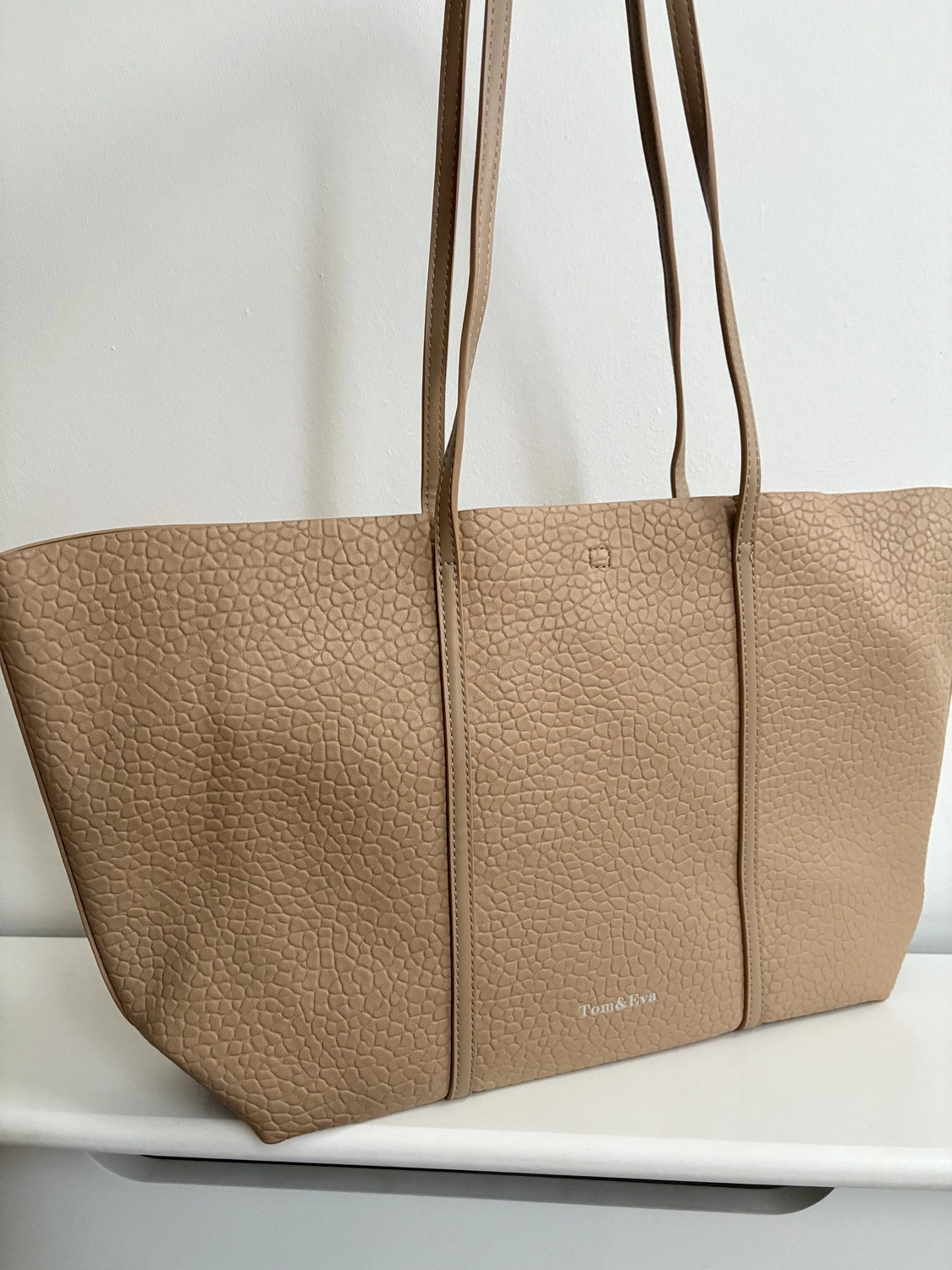 Tom & Eva Apricot Handbag