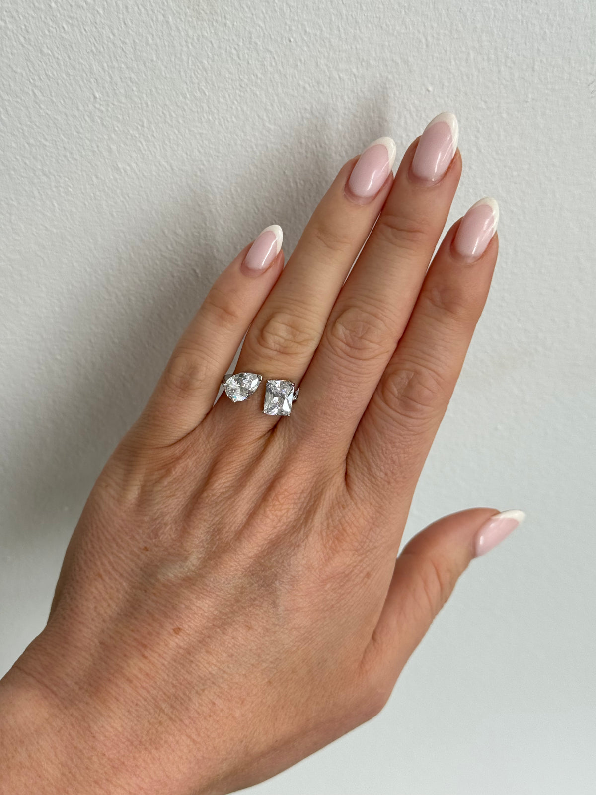Kara - Silver Adjustable Ring