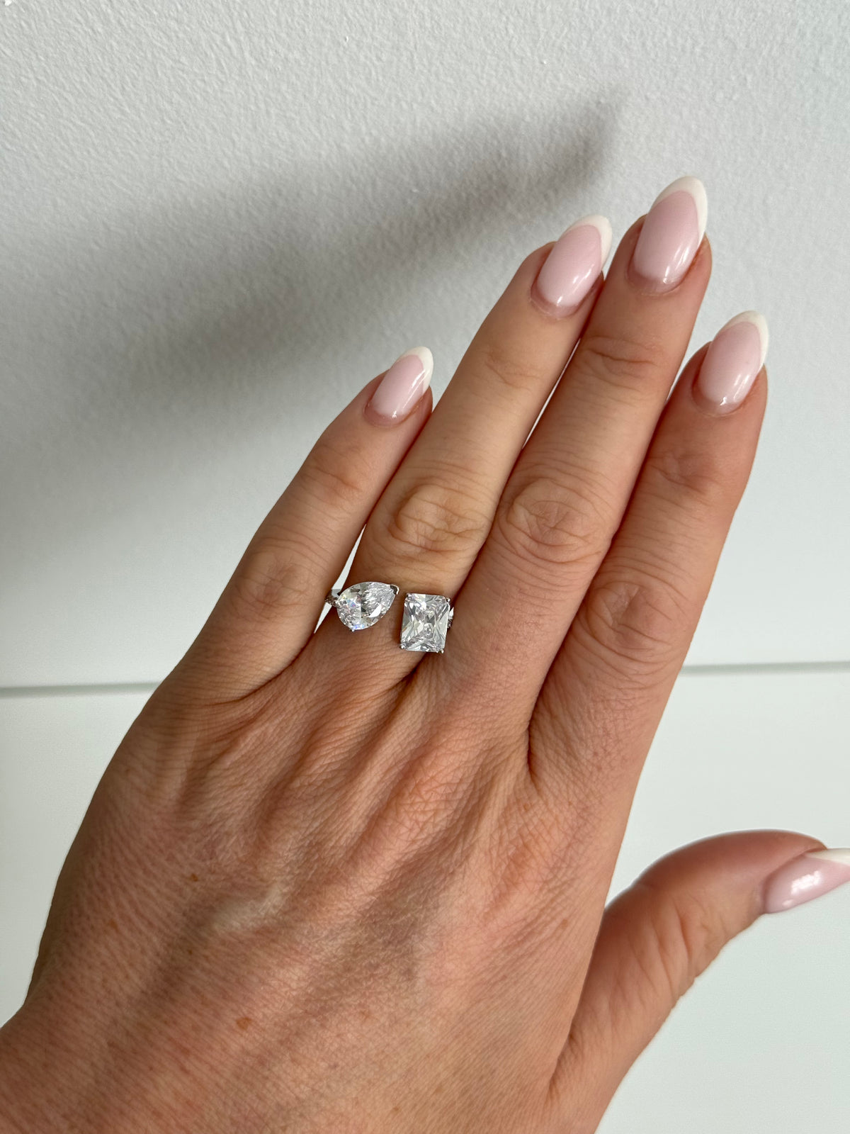 Kara - Silver Adjustable Ring