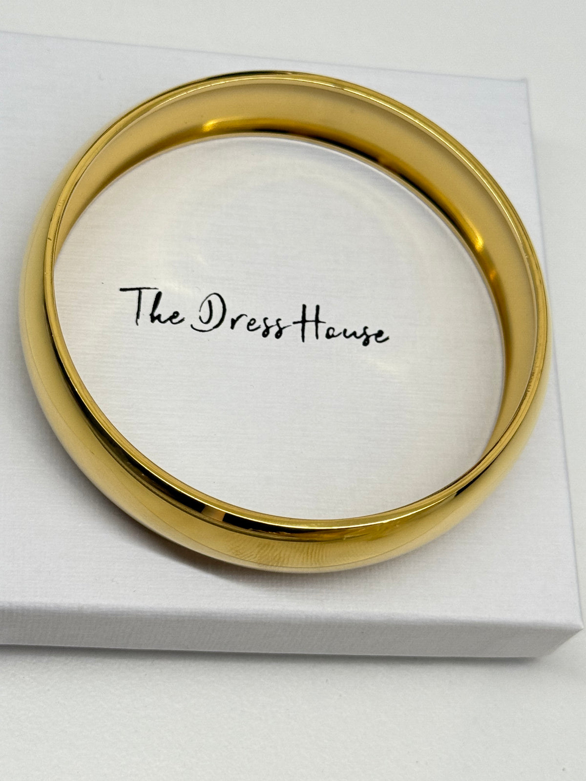 Cina - Gold Bangle Thick