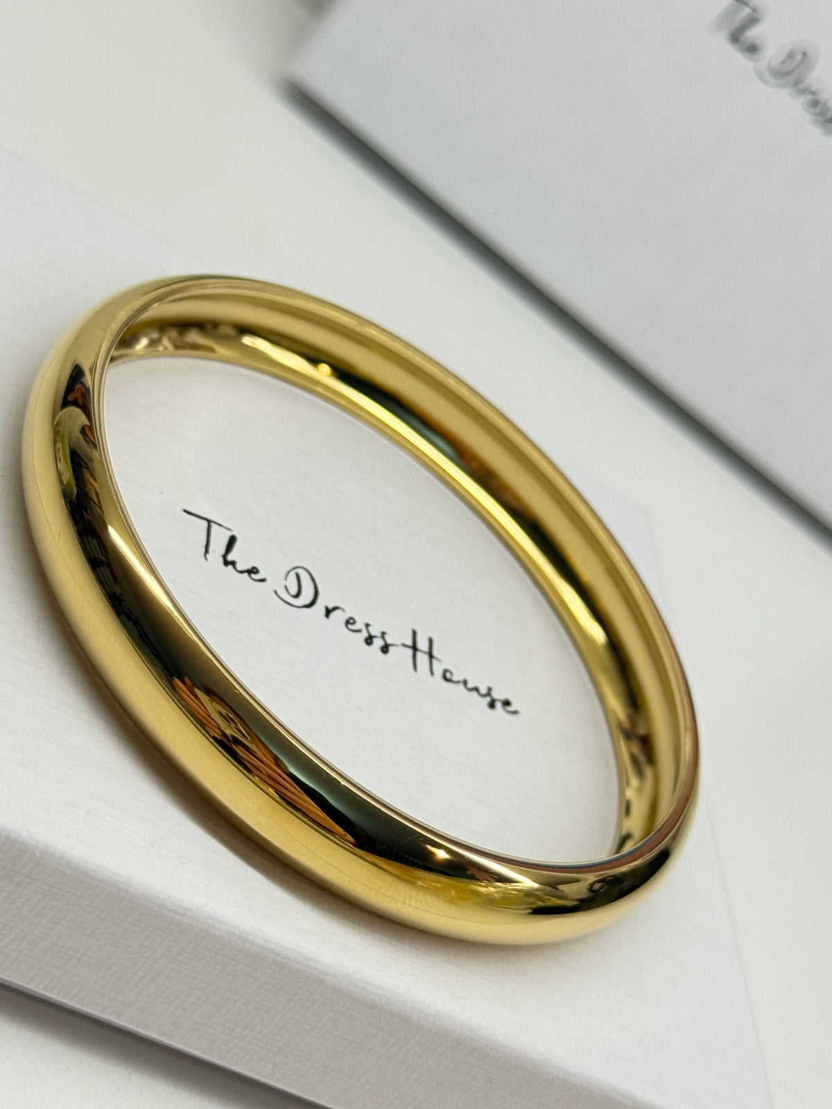 Cina - Gold Bangle Thin