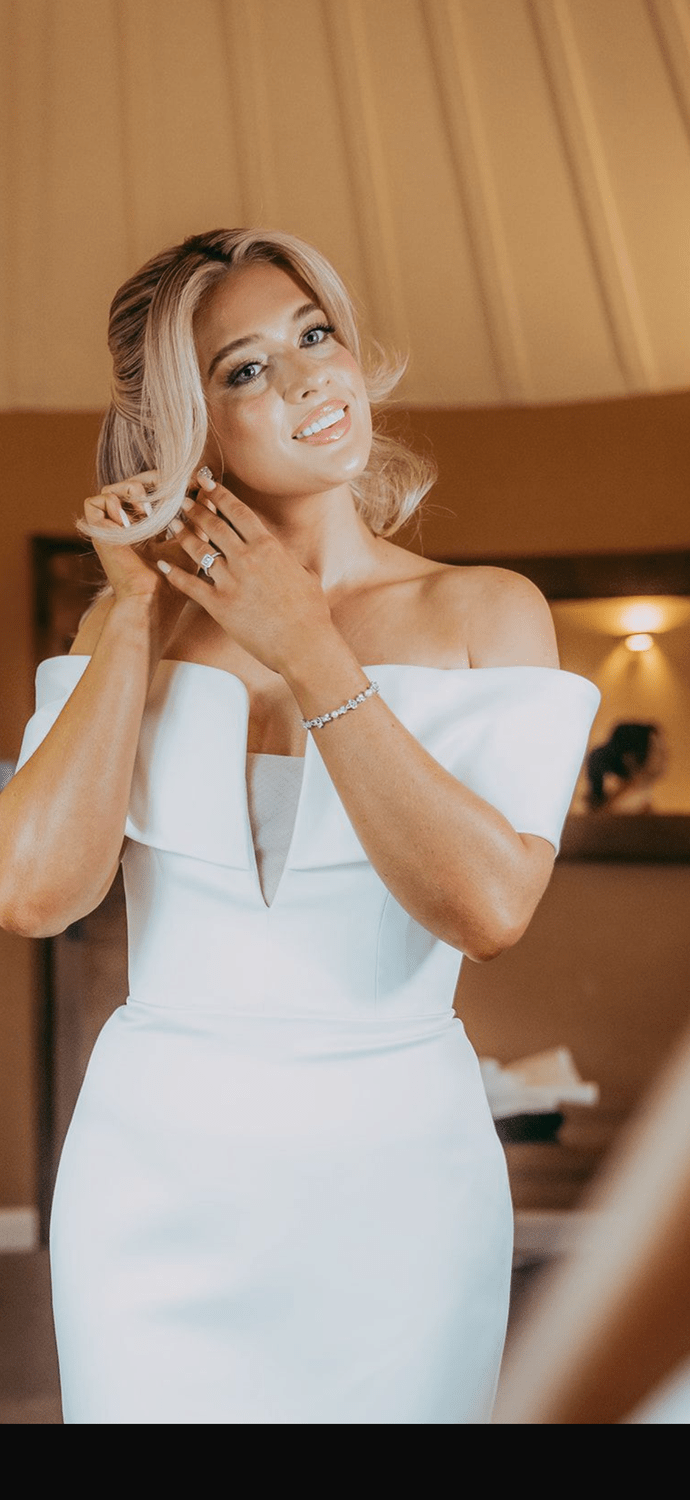 Katie - Silver Pearl Bridal Bracelet PREORDER