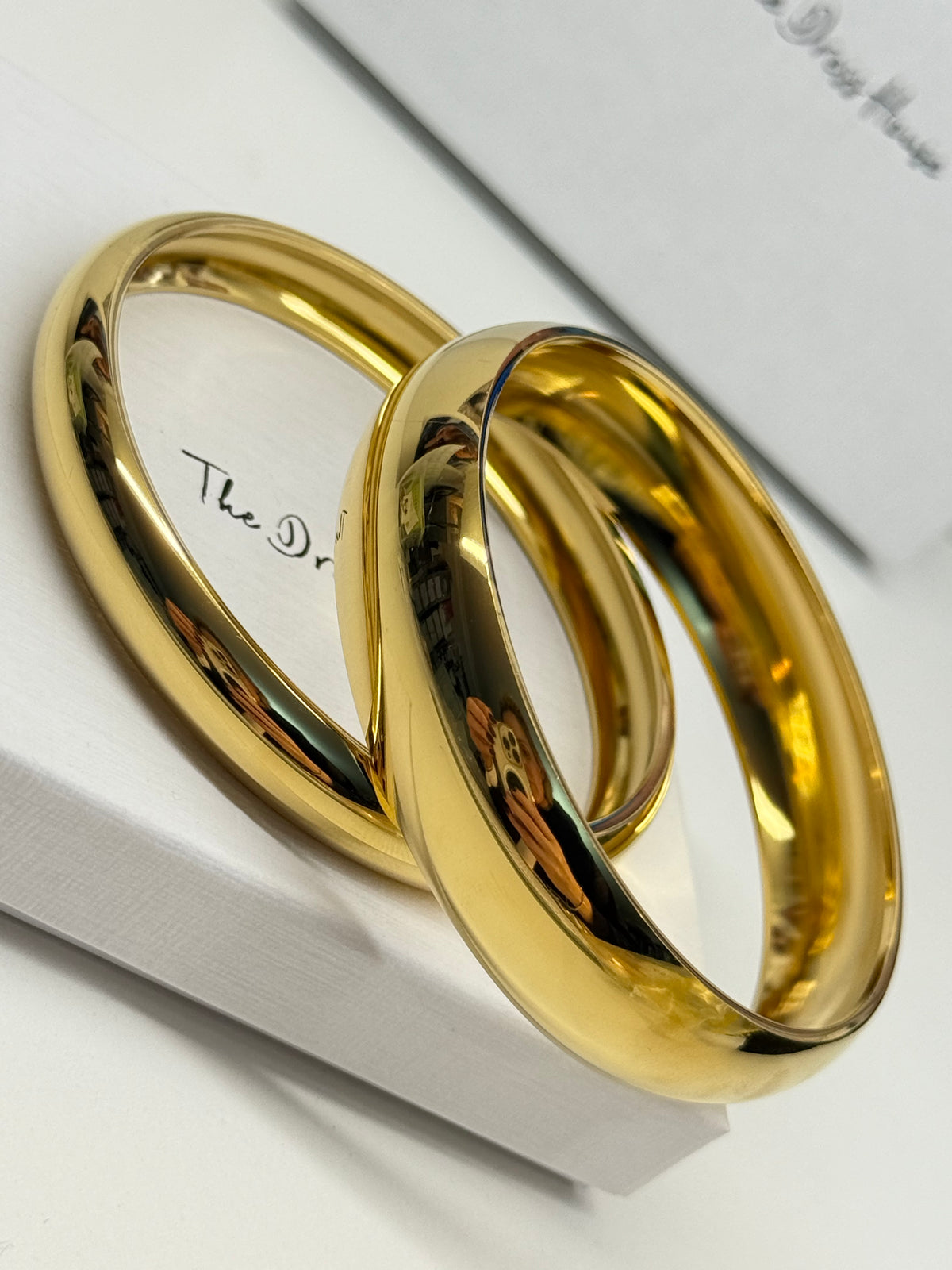 Cina - Gold Bangle Thin